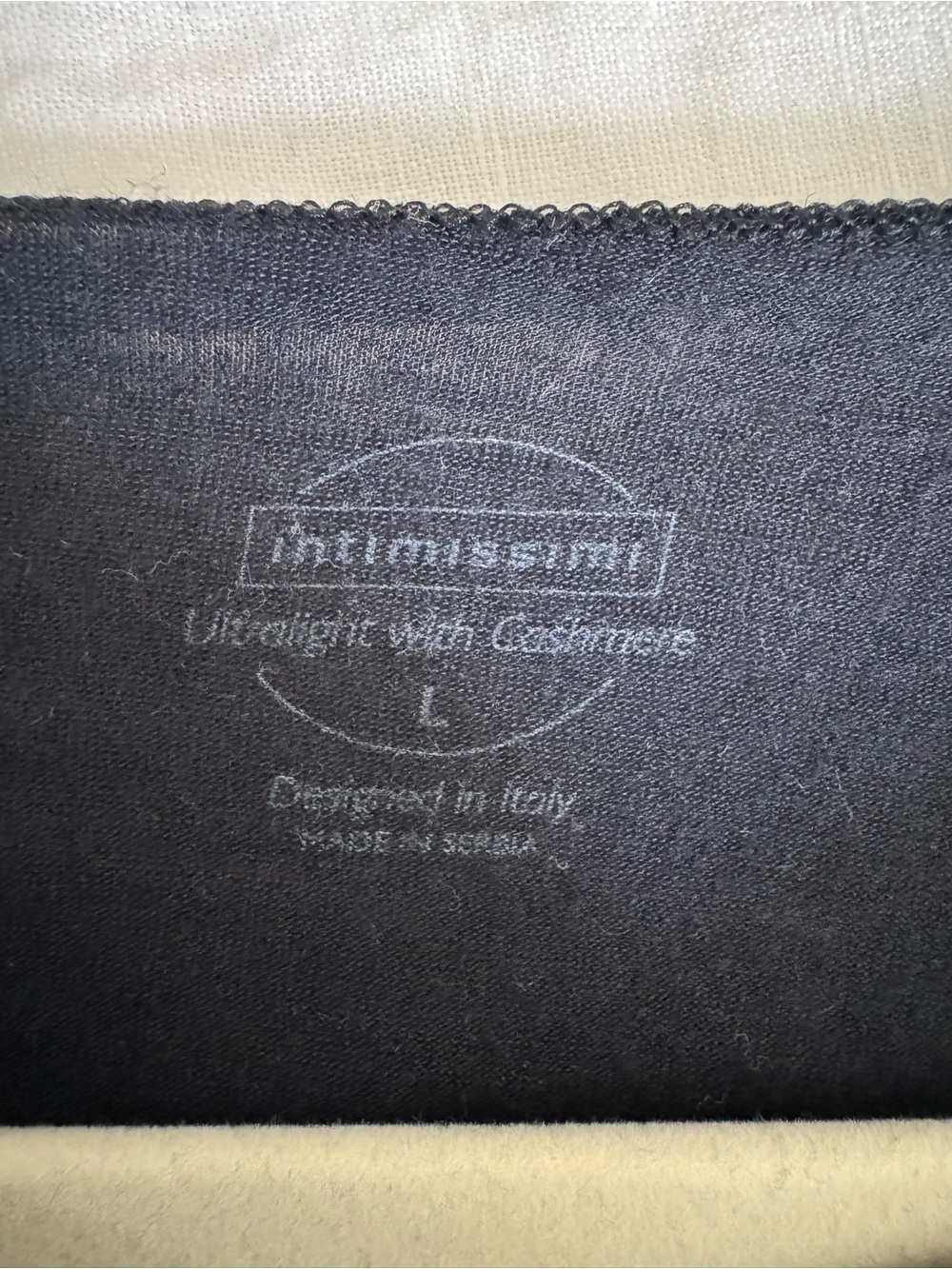 intimissimi black modal ultralight cashmere top.
Only worn once. Looks new - Picture 4 of 4